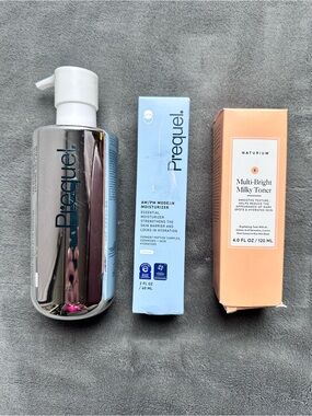 NWT Beauty Skincare Bundle: Prequel + Naturium